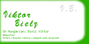 viktor bielz business card